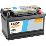 096SE Exide Excell Car Battery EB712